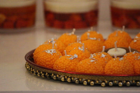 Special Laddoo candle {Pack Of 12}